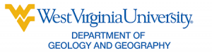 Department of Geology and Geography wordmark